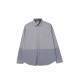 Pretty Green Μακρυμάνικο Colorblock Πουκάμισο